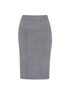 Dreimaster Damen Rock in grau