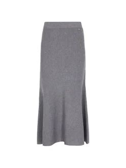 Dreimaster Damen Rock in grau