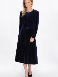 Dreimaster Damen Rock in marine