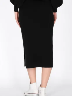 Dreimaster Damen Rock in schwarz