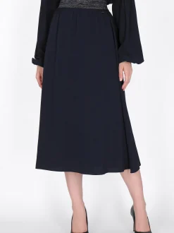 Dreimaster Damen Rock in schwarz