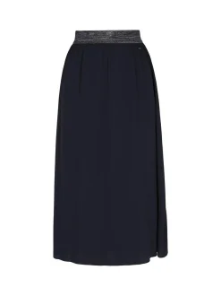 Dreimaster Damen Rock in schwarz