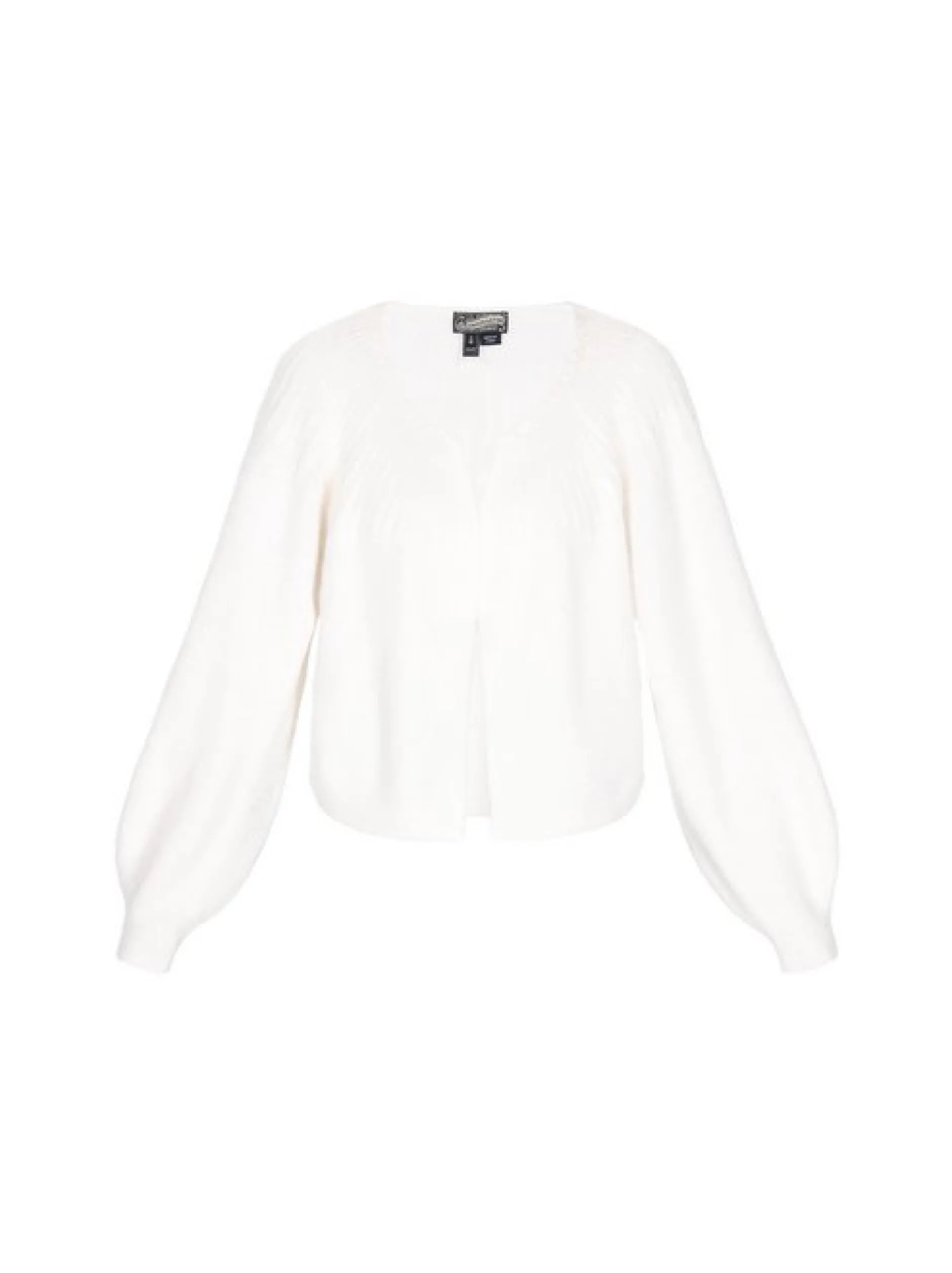 Dreimaster Damen Strickjacke in weiß
