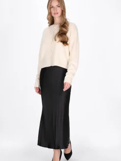 Dreimaster Damen Strickjacke in beige