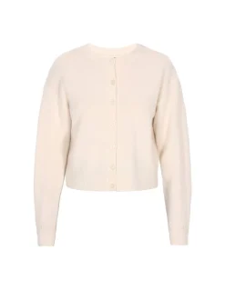 Dreimaster Damen Strickjacke in beige