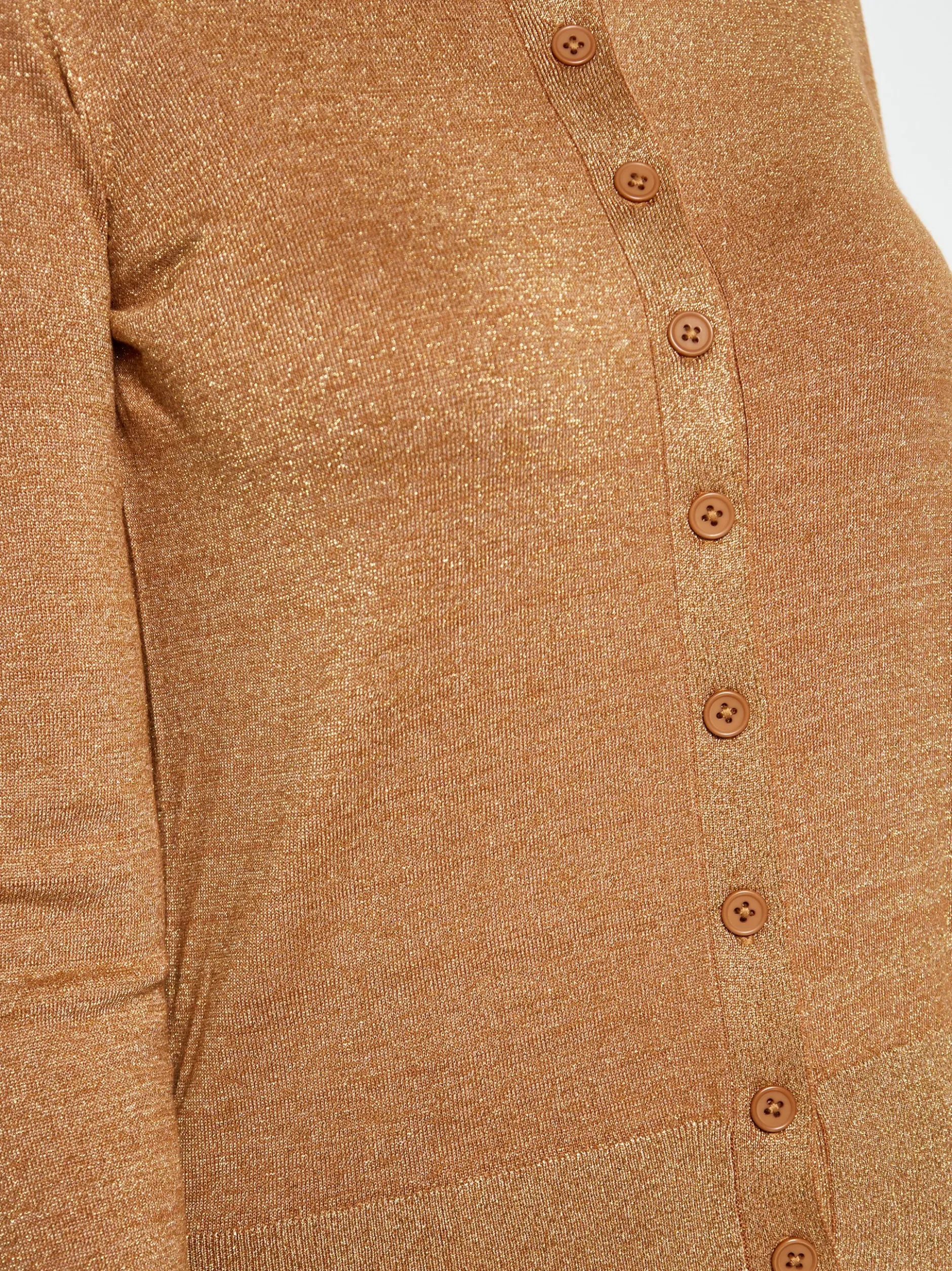 Dreimaster Damen Strickjacke in camel