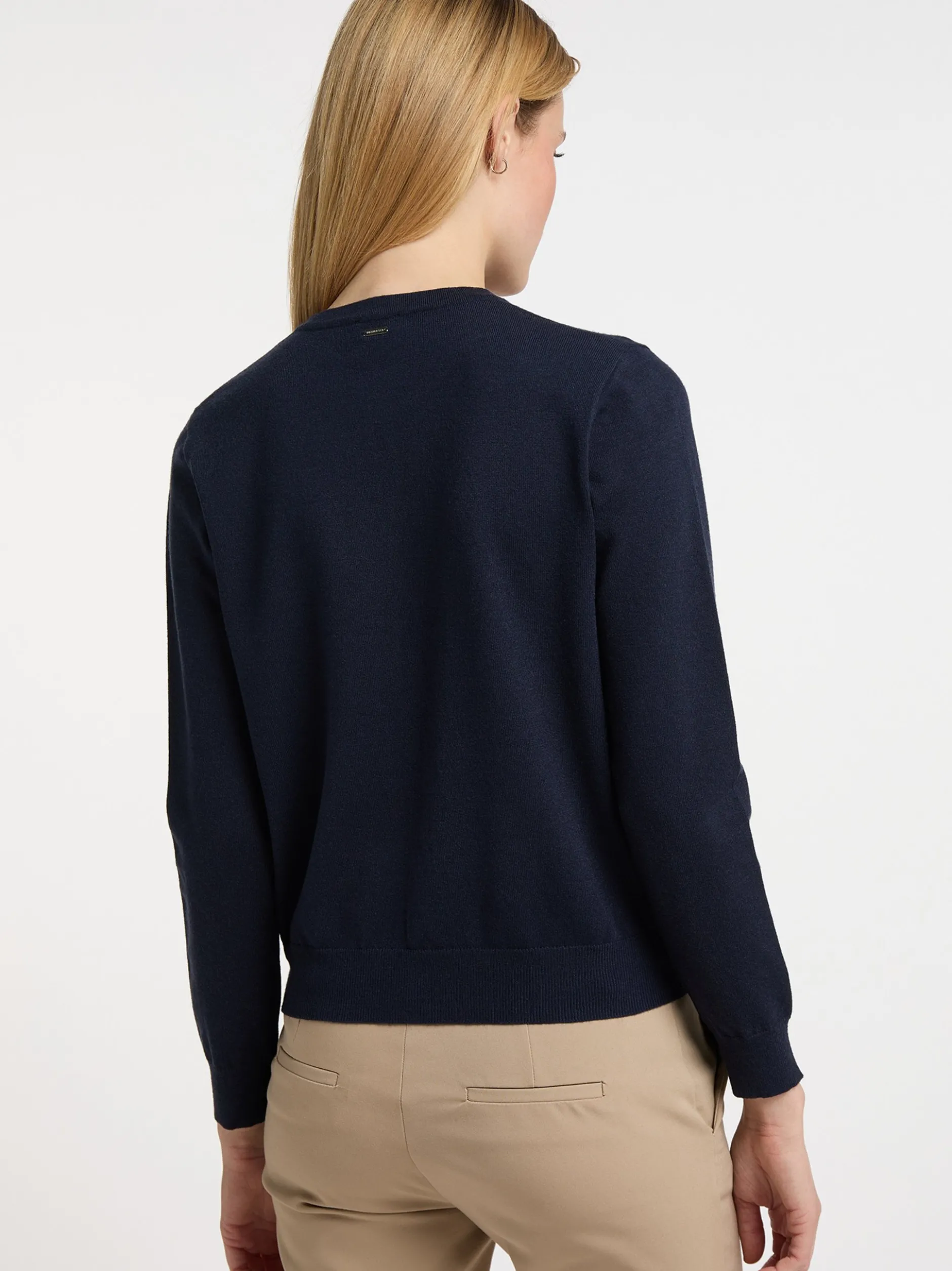 Dreimaster Damen Strickjacke in marine