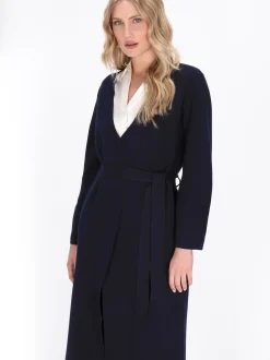 Dreimaster Damen Strickjacke in marine