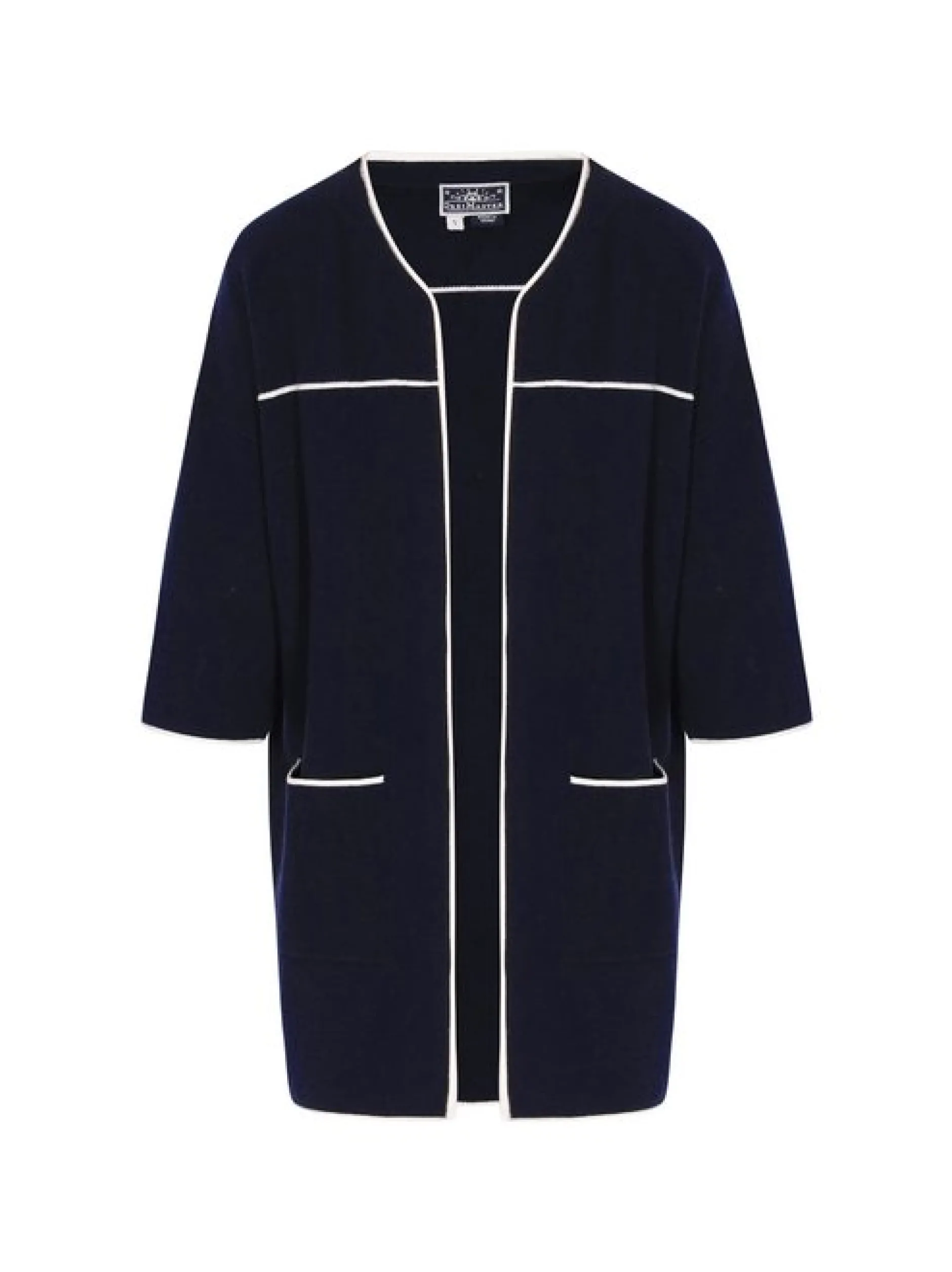 Dreimaster Damen Strickjacke in marine
