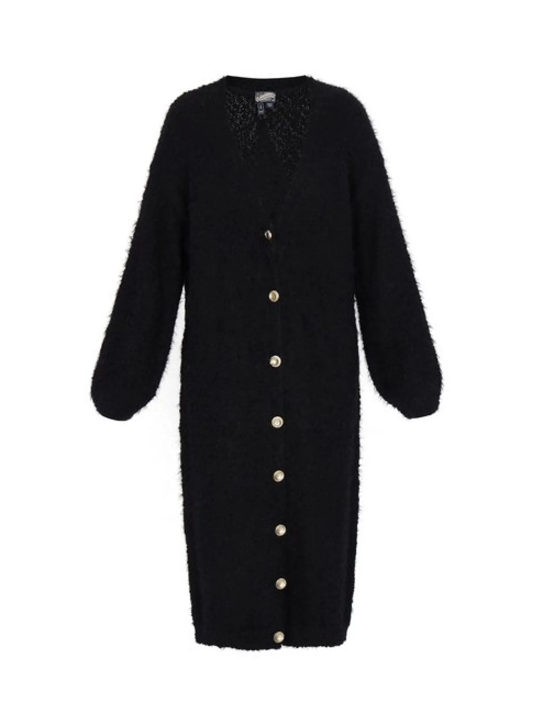Dreimaster Damen Strickjacke in schwarz