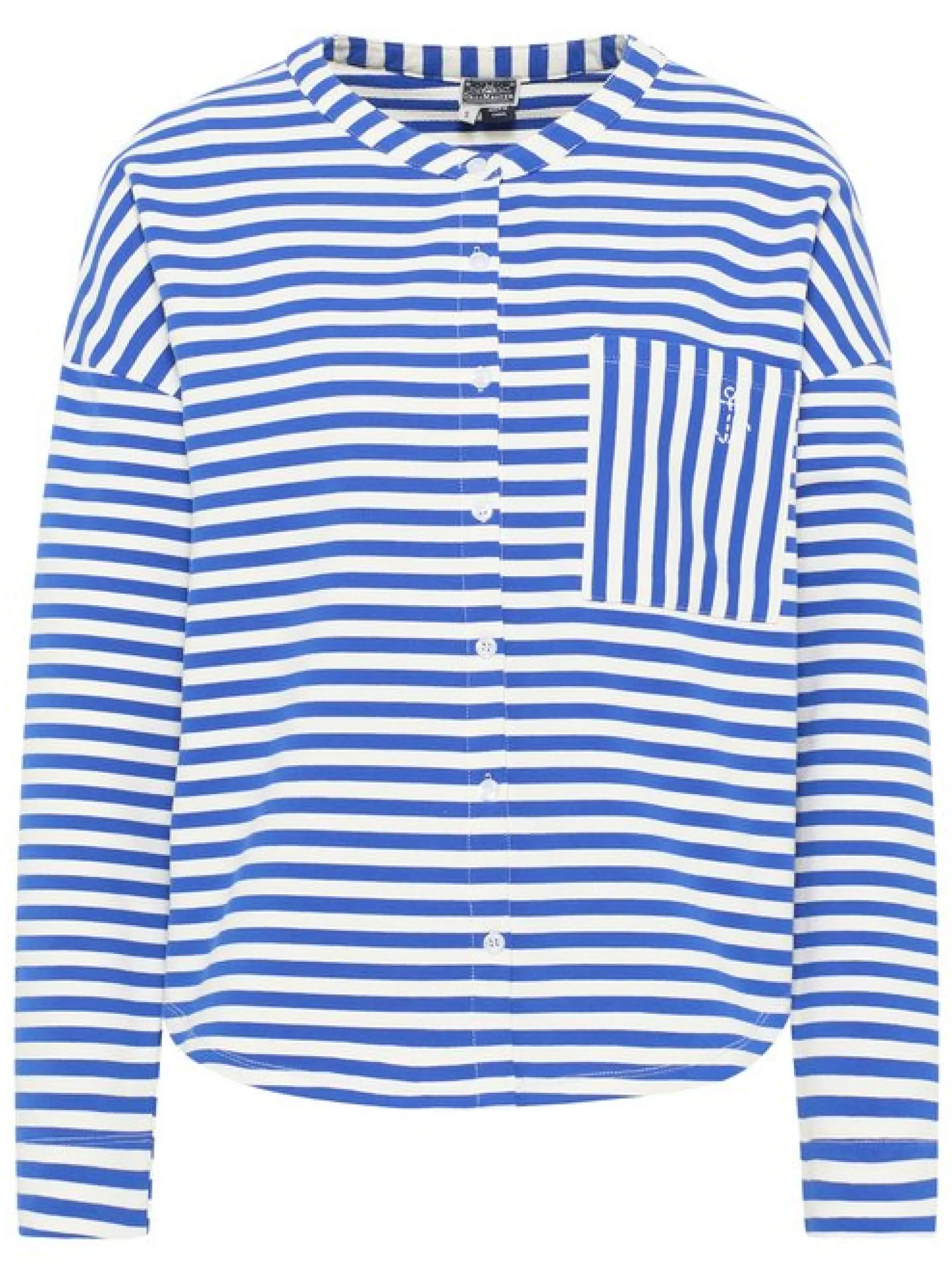 Dreimaster Damen Sweatjacke in blau