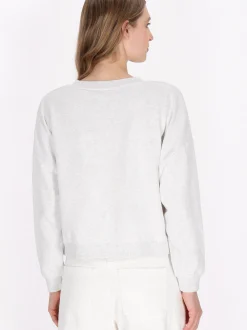 Dreimaster Damen Sweatshirt in melange