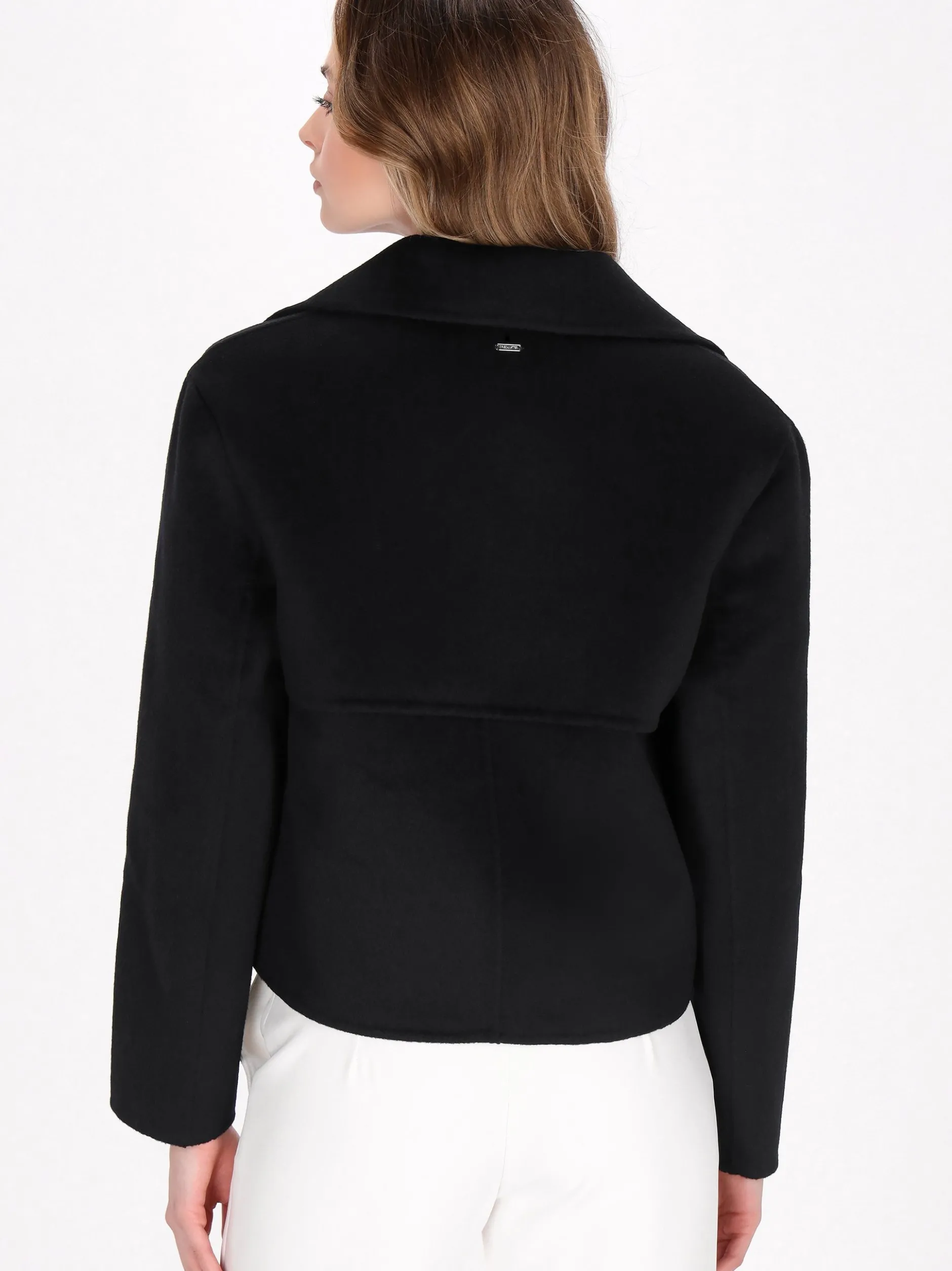 Dreimaster Damen Wolljacke in marine