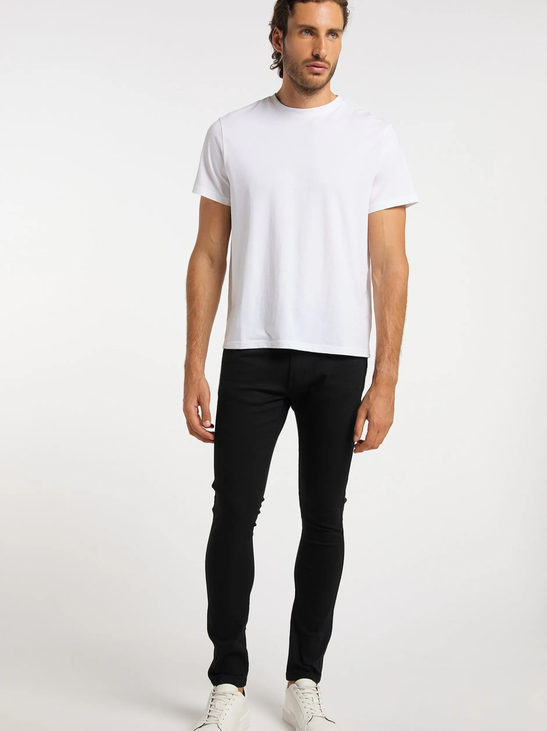 Dreimaster Herren Jeans in schwarz - Länge: lang