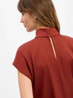 Drykorn Damen Blusenshirt - Alaria_1 in cognac