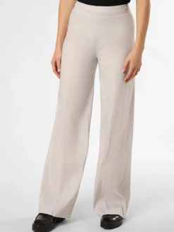 Drykorn Damen Hose mit Leinen-Anteil - Before in hellgrau