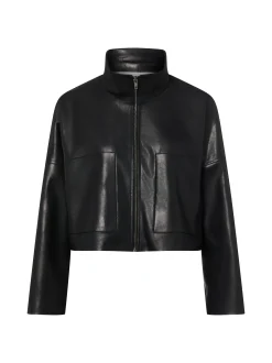 Drykorn Damen Kunstlederjacke - Elstow in schwarz