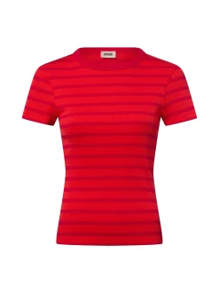 Drykorn Damen T-Shirt - Koale in rot himbeer