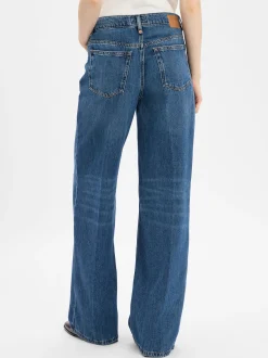 Drykorn Damen Wide Fit Jeans - Flung in blue stone
