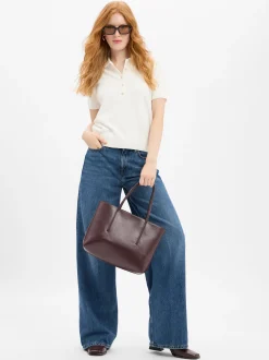 Drykorn Damen Wide Fit Jeans - Flung in blue stone
