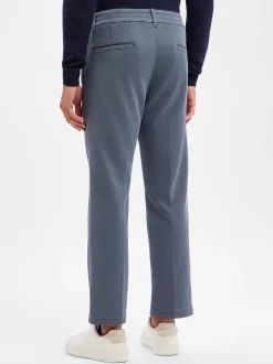 Drykorn Herren Bundfaltenhose - Chasy in indigo