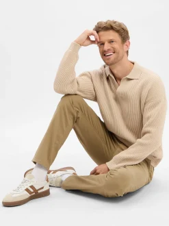 Drykorn Herren Strickpullover - Rustino in beige