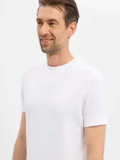Drykorn Herren T-Shirt - Anton in weiß - Ärmel: kurzarm