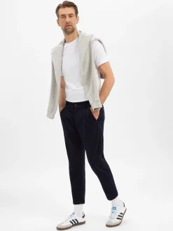 Drykorn Herren T-Shirt - Anton in weiß - Ärmel: kurzarm