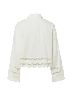 EDITED Damen Hemdbluse - Sophia in beige