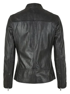 7 eleven Damen Lederjacke - SEJACKY in schwarz