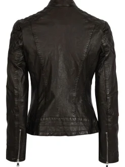 7 eleven Damen Lederjacke - SEJASMINA in schwarz