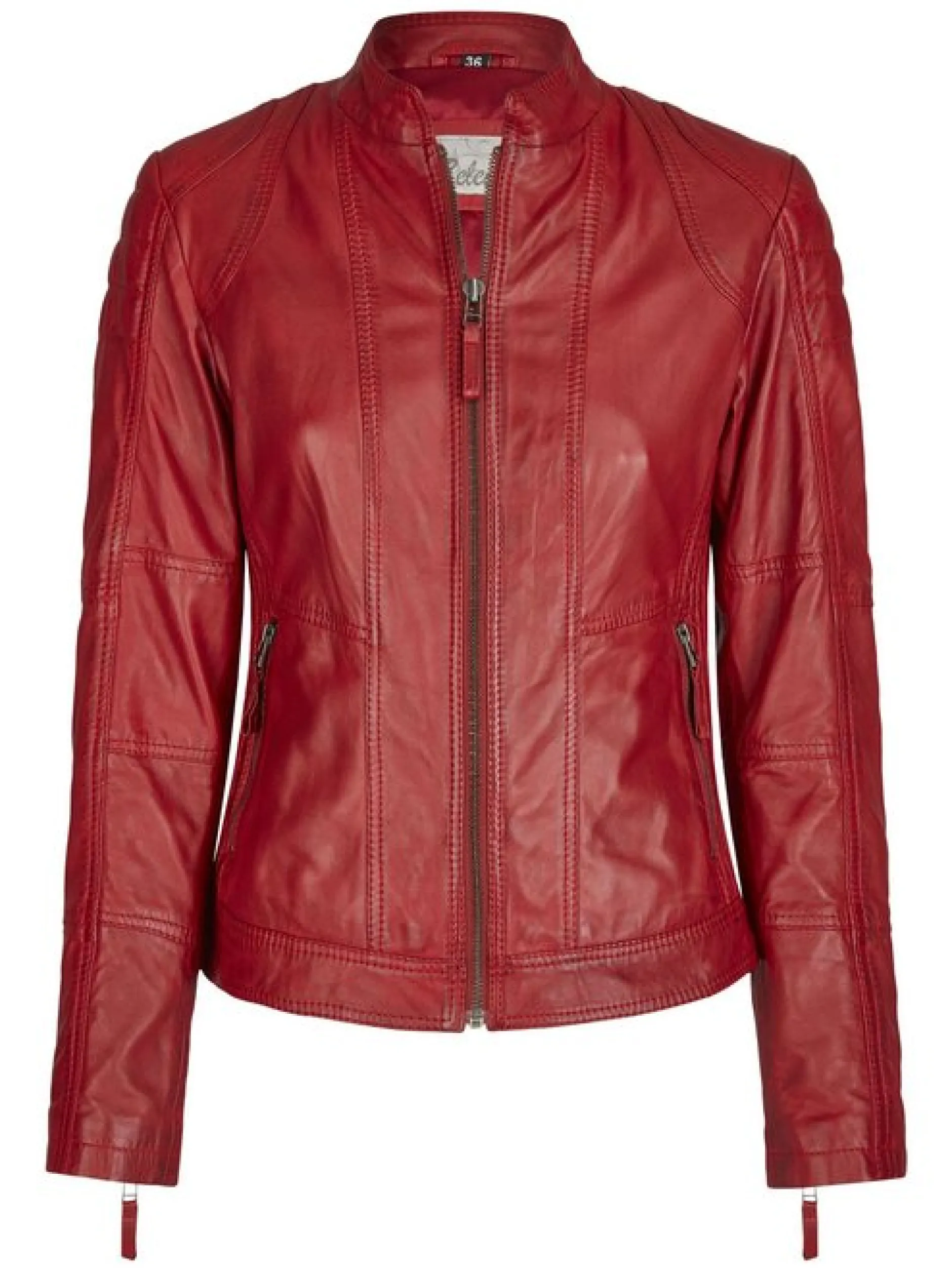 7 eleven Damen Lederjacke - SEVIGNI in rot