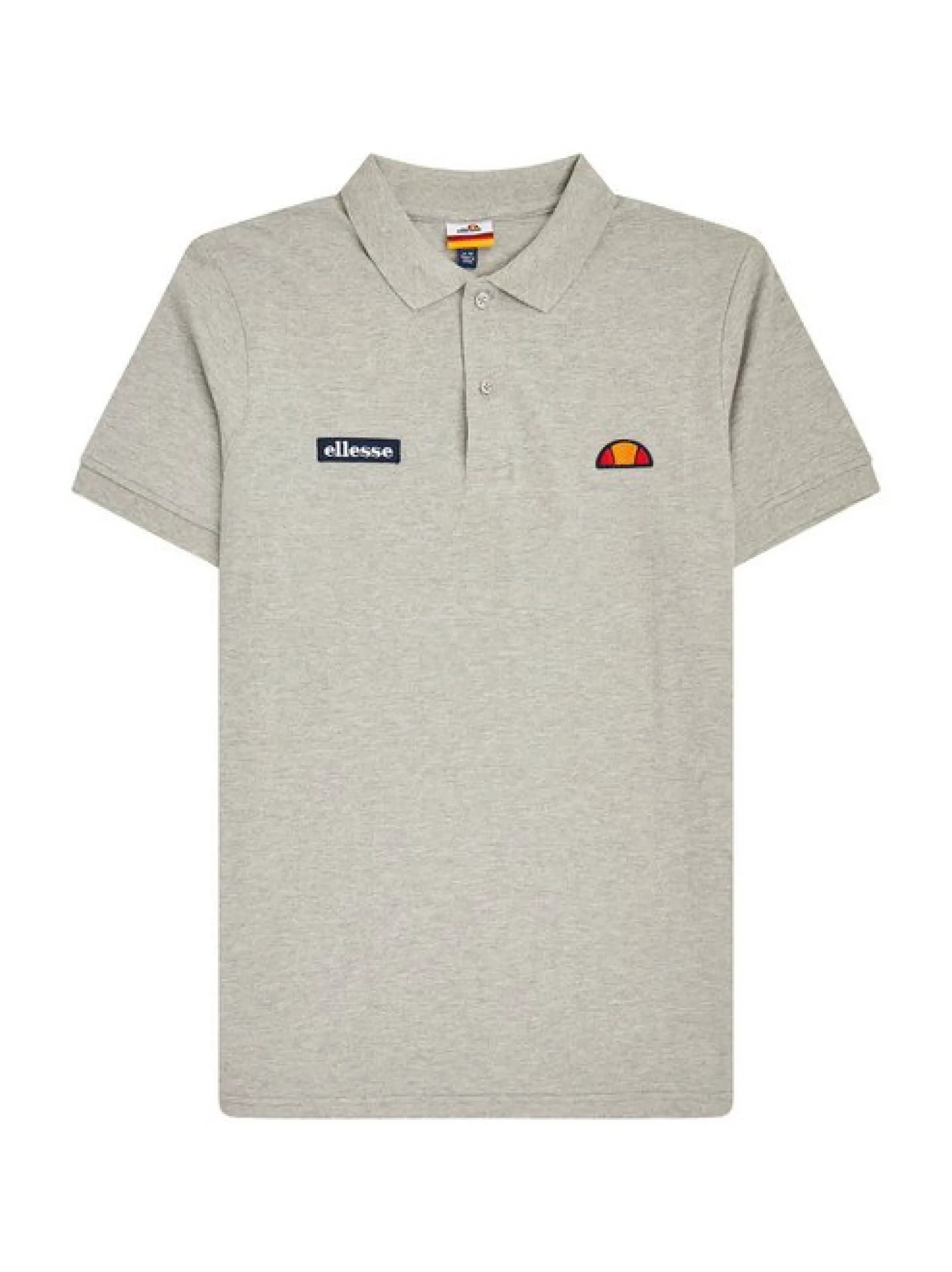 ellesse Herren Poloshirt in grau - Ärmel: kurzarm