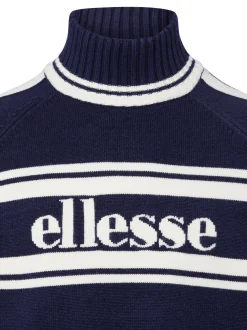 ellesse Herren Stickpullover - Pellini in marine ecru