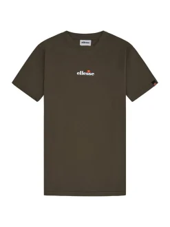 ellesse Herren T-Shirt in grün - Ausschnitt: Rundhals
