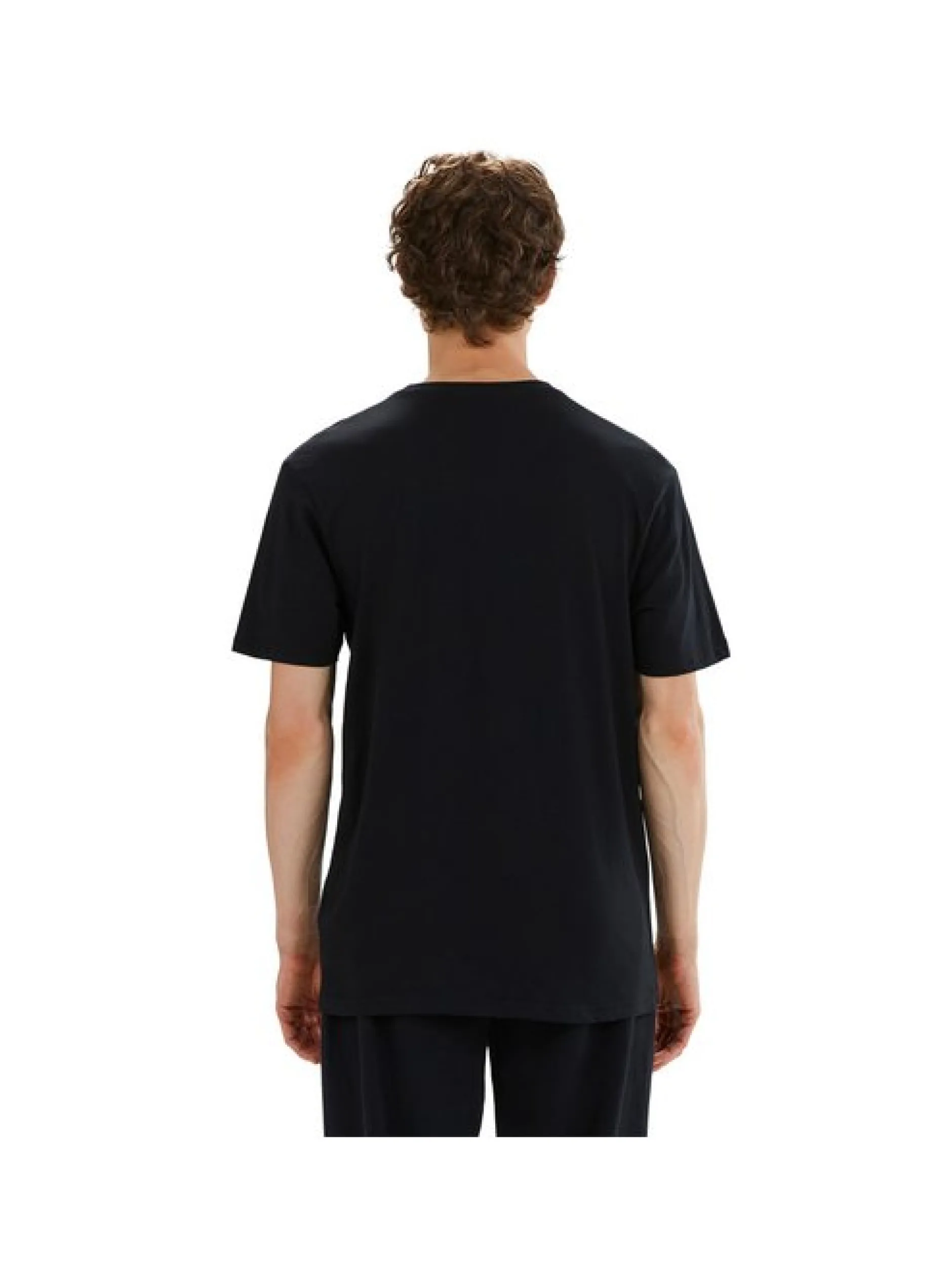 ellesse Herren T-Shirt in schwarz - Ausschnitt: Rundhals