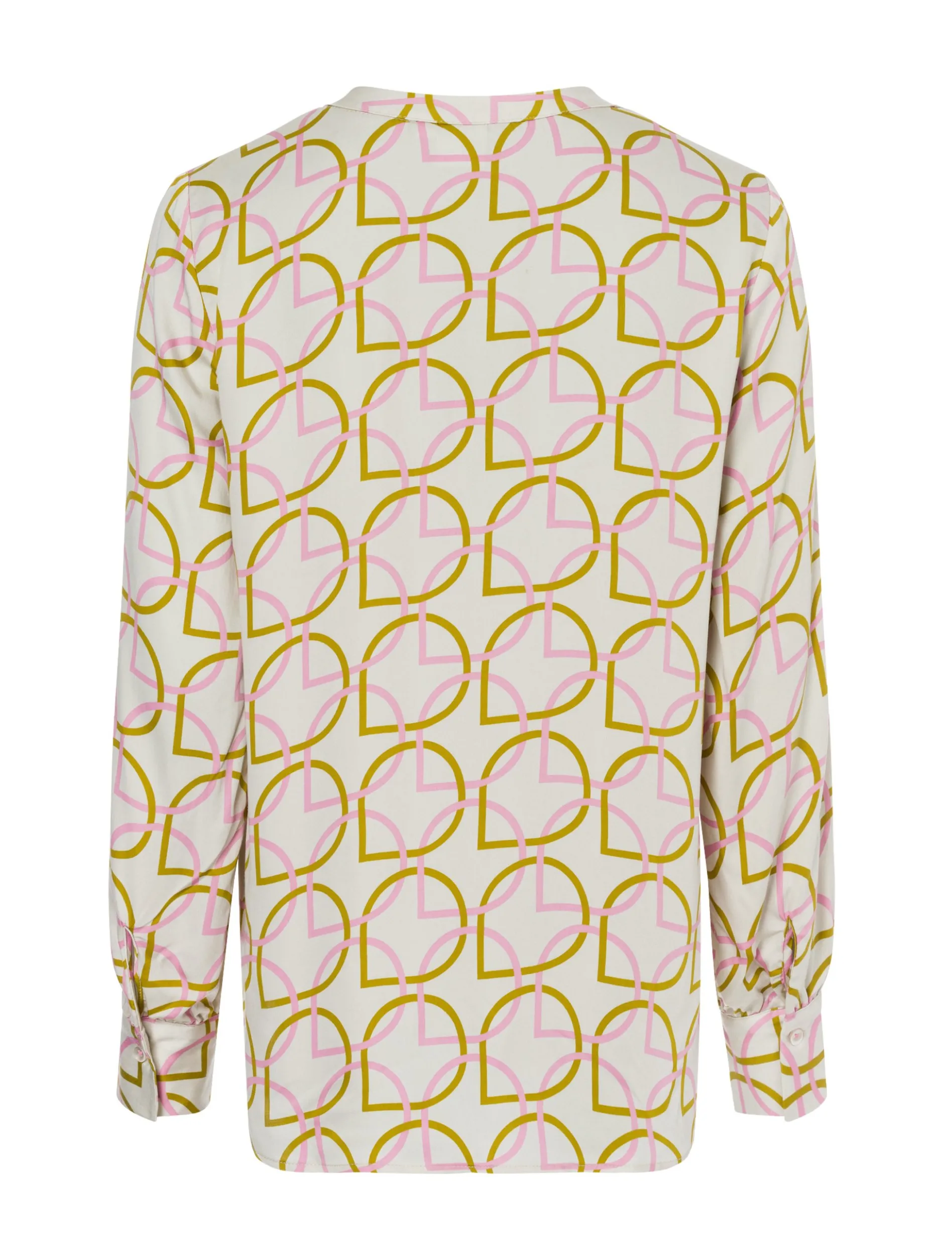 Emily van den Bergh Damen Bluse in beige pink