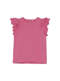 En Fant Mädchen Shirttop - ENT-shirt in pink