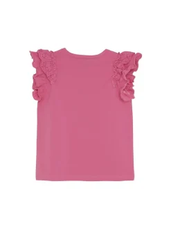 En Fant Mädchen Shirttop - ENT-shirt in pink