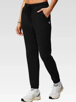 Fabletics Damen PANTS - THE YEAR ROUND TERRY JOGGER in schwarz