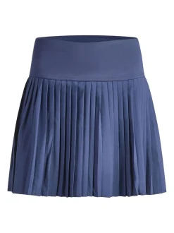 Fabletics Damen Rock in marine - Länge: kurz