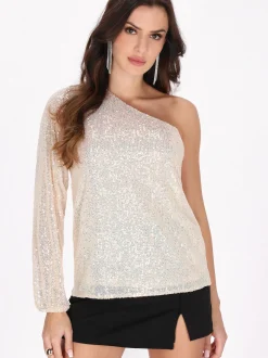 Faina Damen Bluse in beige