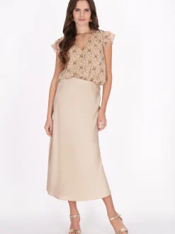 Faina Damen Bluse in beige