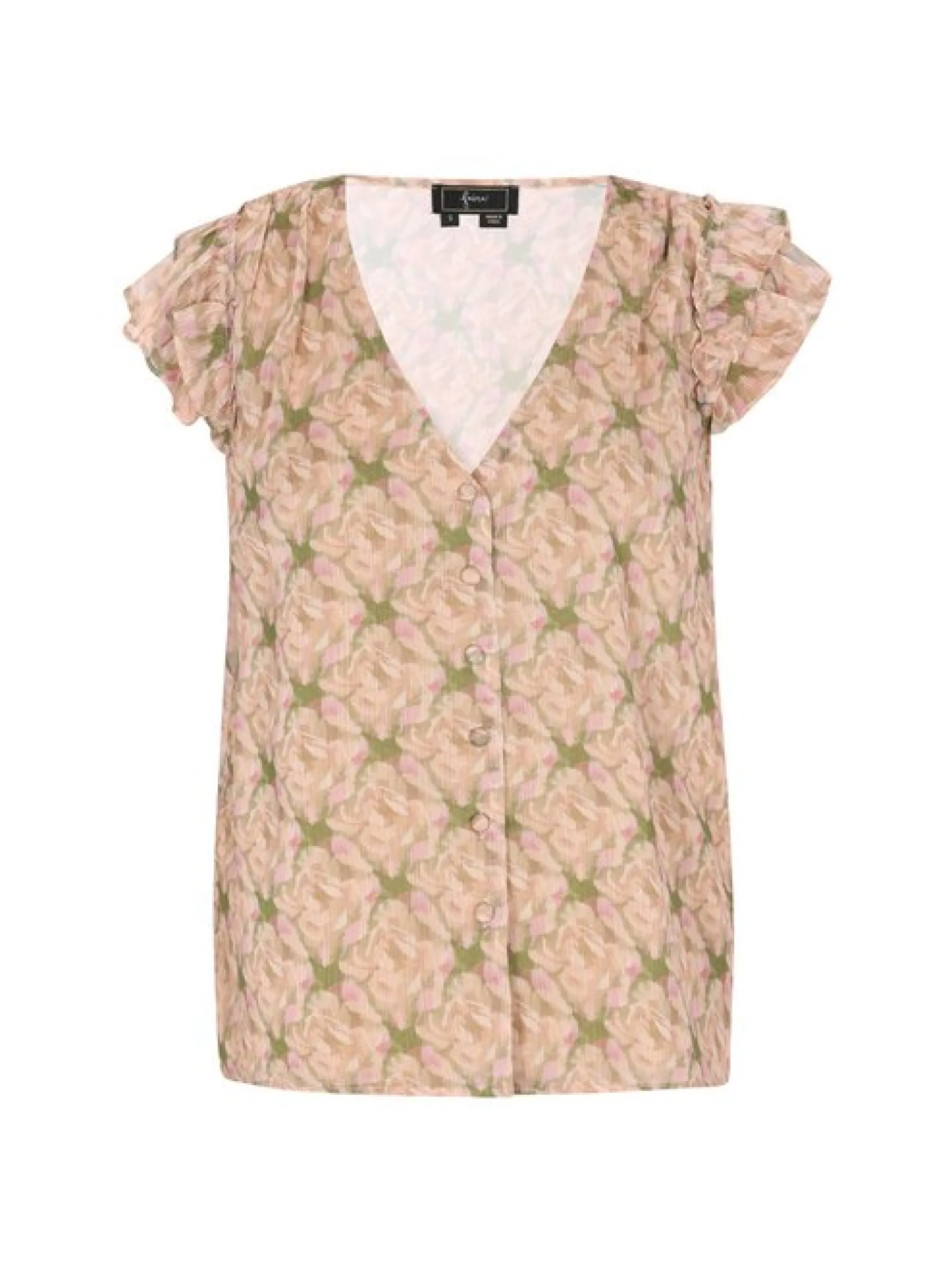 Faina Damen Bluse in beige