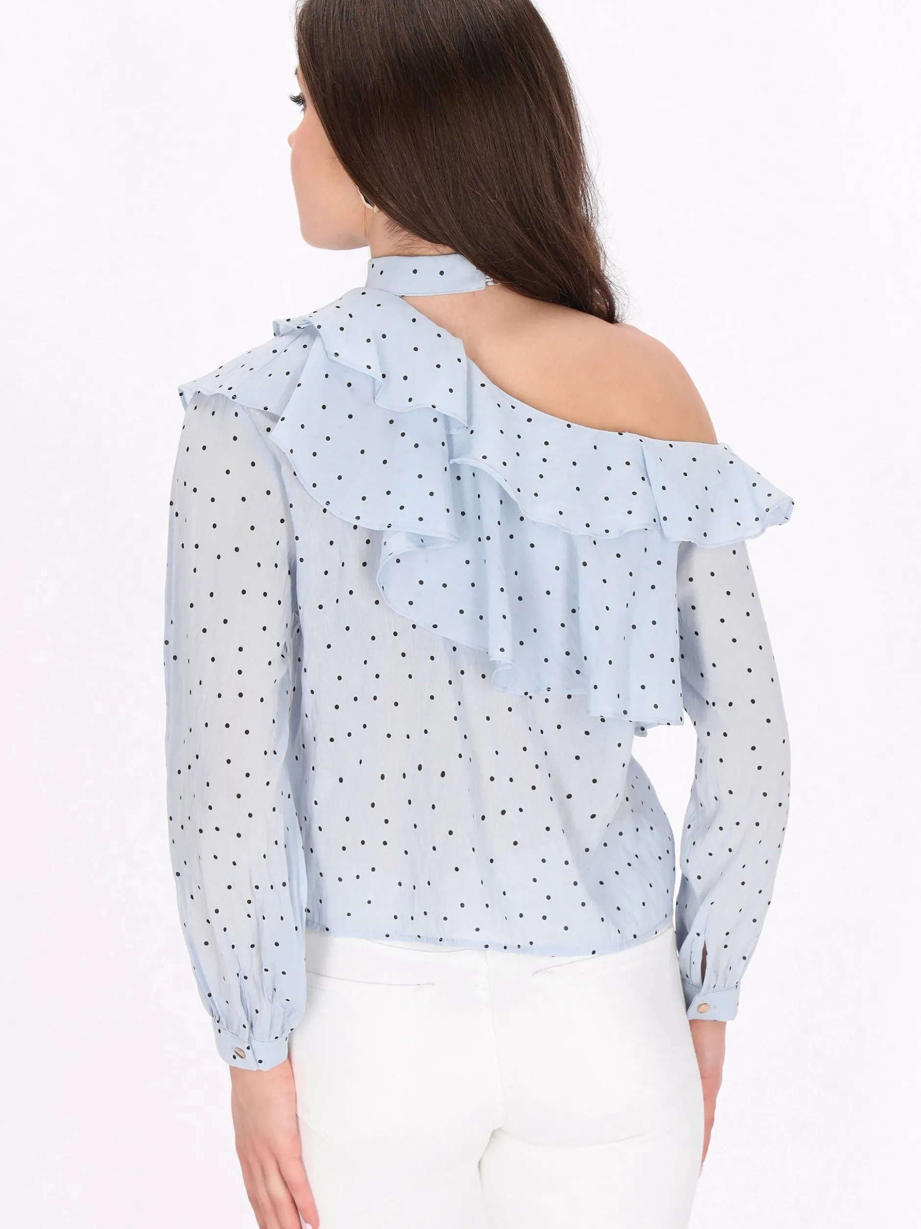 Faina Damen Bluse in blau