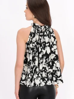 Faina Damen Bluse in schwarz
