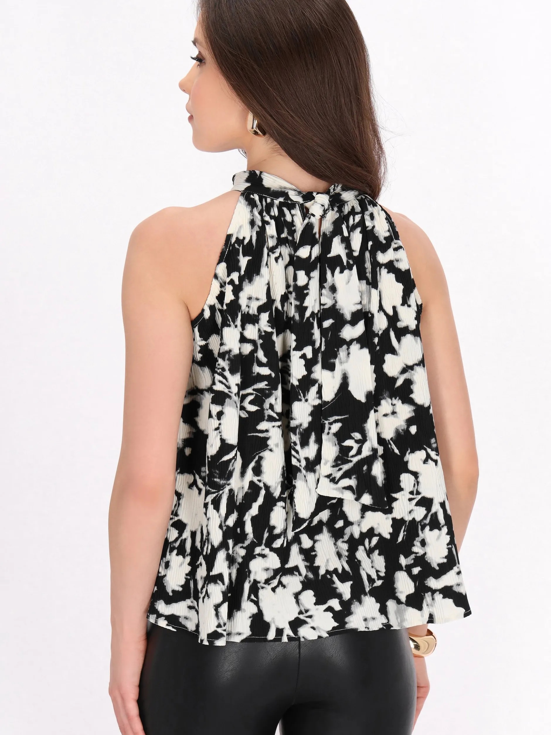 Faina Damen Bluse in schwarz