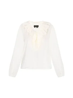 Faina Damen Bluse in weiß