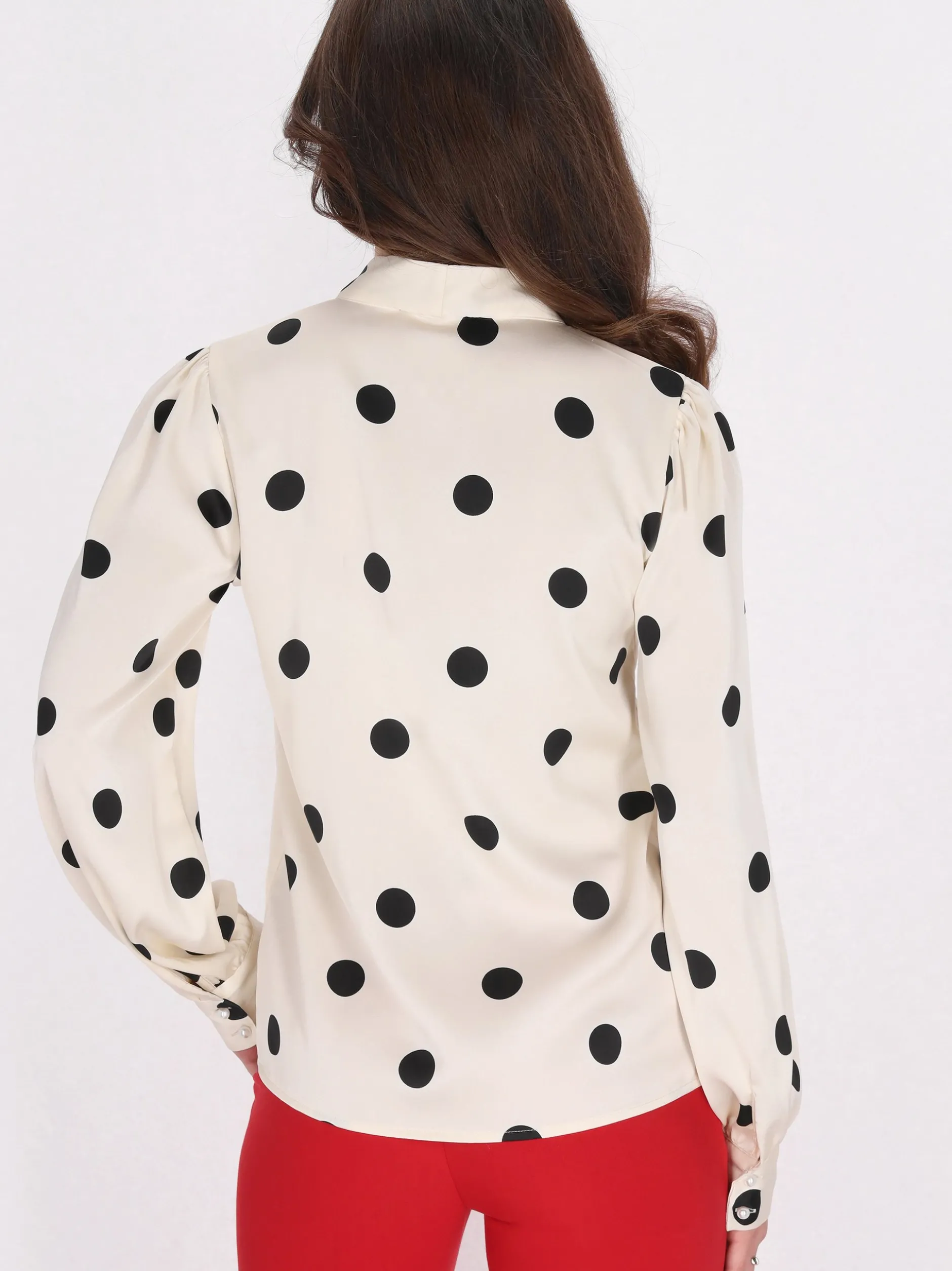 Faina Damen Bluse in weiß
