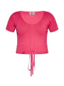 Faina Damen Crop Top in pink